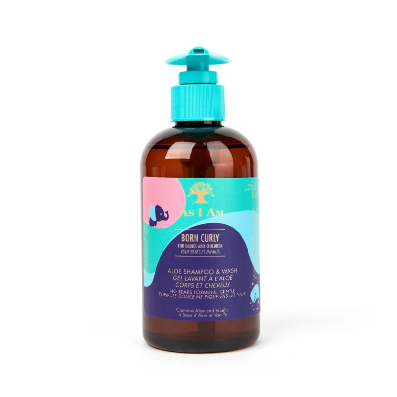 As I Am Born Curly Aloe Shampoo & Wash 240ml As I Am Born Curly Aloe Shampoo & Wash 240ml