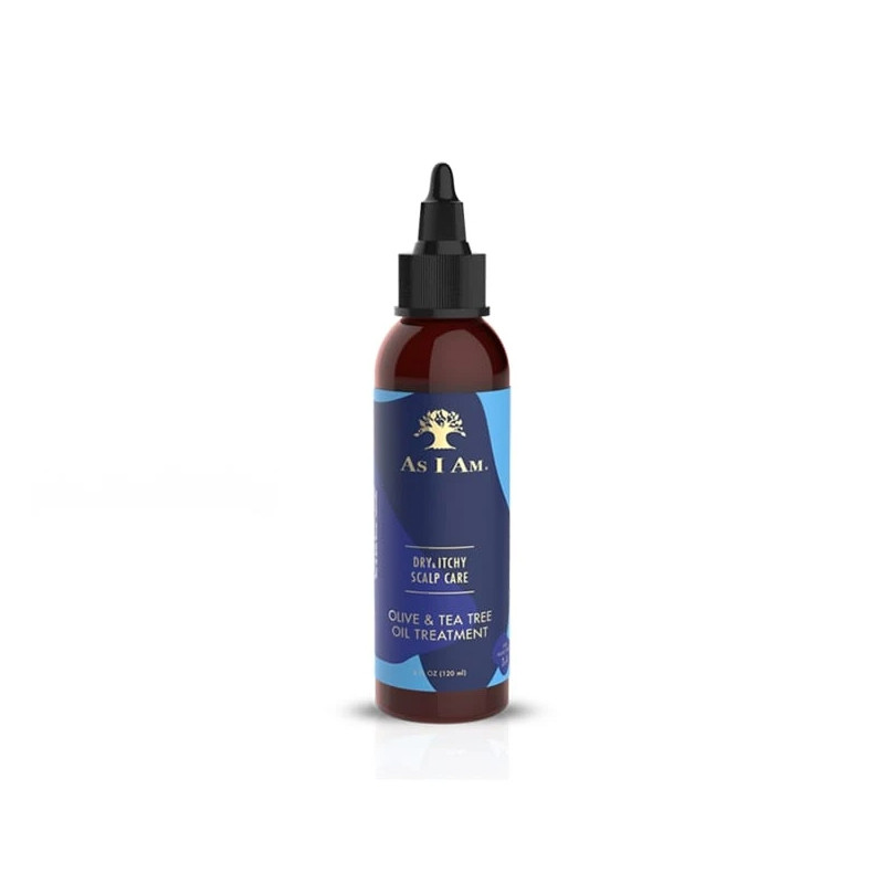 As I Am Huile Traitement pour Cuir Chevelu Sec et Irrité 4oz 120ml As I Am Huile Traitement pour Cuir Chevelu Sec et Irrité 4oz 120ml