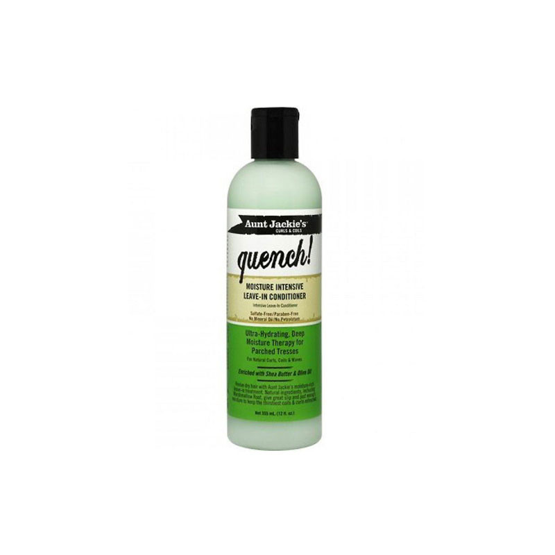 Après-shampoing sans rinçage intensif en hydratation Aunt Jackie's Quench! 355ml Après-shampoing sans rinçage intensif en hydratation Aunt Jackie's Quench! 355ml