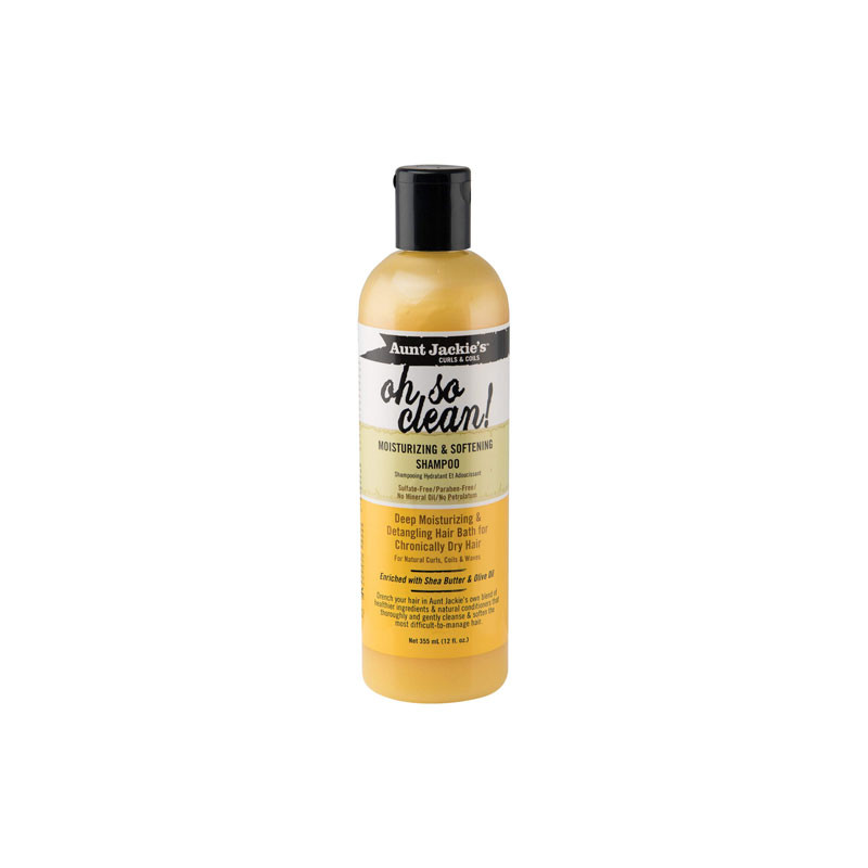 Shampooing hydratant et adoucissant Oh So Clean! d'Aunt Jackie 355ml