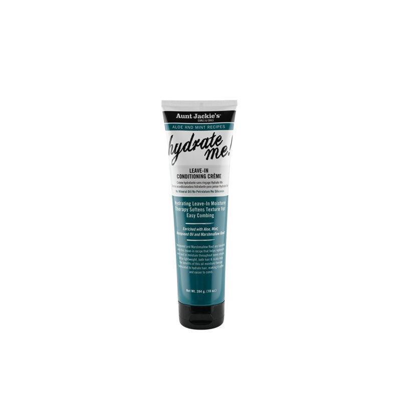Crème de soin sans rinçage Aloe & Menthe Hydrate Me d'Aunt Jackie 284g Crème de soin sans rinçage Aloe & Menthe Hydrate Me d'Aunt Jackie 284g
