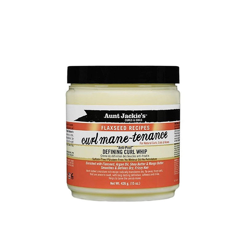 Aunt Jackie's Leinsamen Curl Mane Tenance Defining Curl Whip 426g Aunt Jackie's Leinsamen Curl Mane Tenance Defining Curl Whip 426g