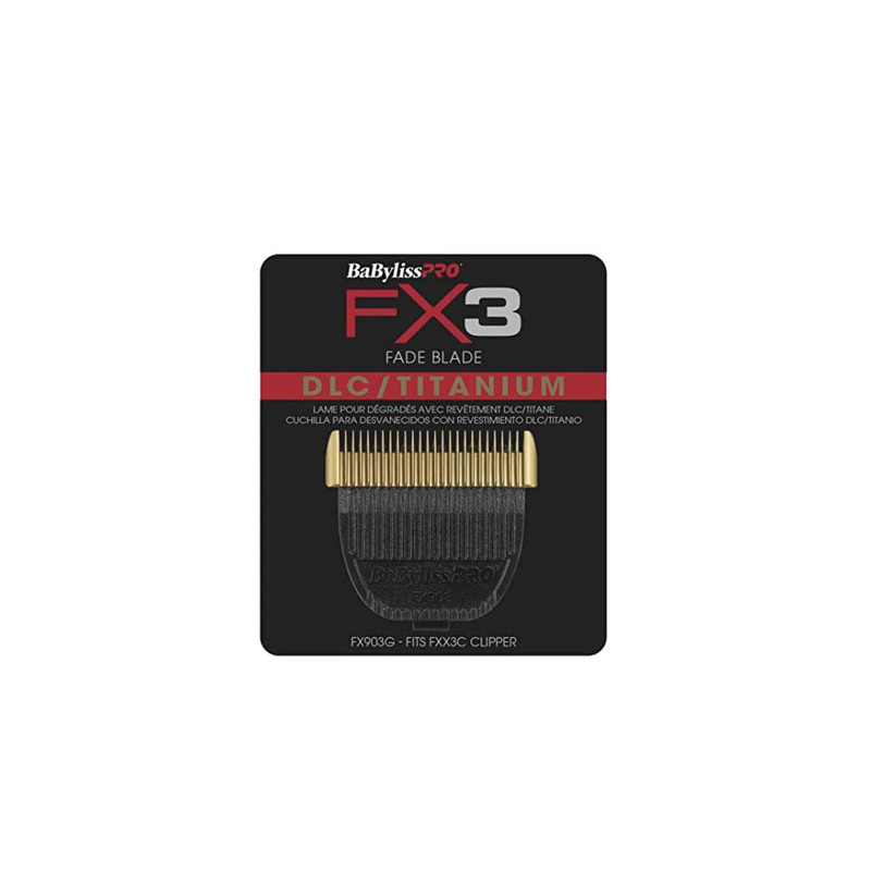 Babyliss Pro Fx3 Lame de Tondeuse en Titane DLC