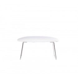 Bifull Coussin de Manucure en Cuir Blanc Hand Pillow Tall