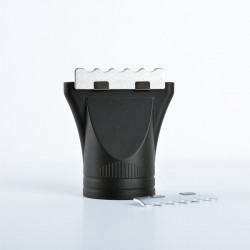 Bifull Accessoire Céramique Effet Lisseur pour Sèche-Cheveux Nozzle Plate (2pcs)