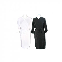 Bifull Bata Cliente Noire Soie Taille Unique Wrap Soie Noire Mod. 20030