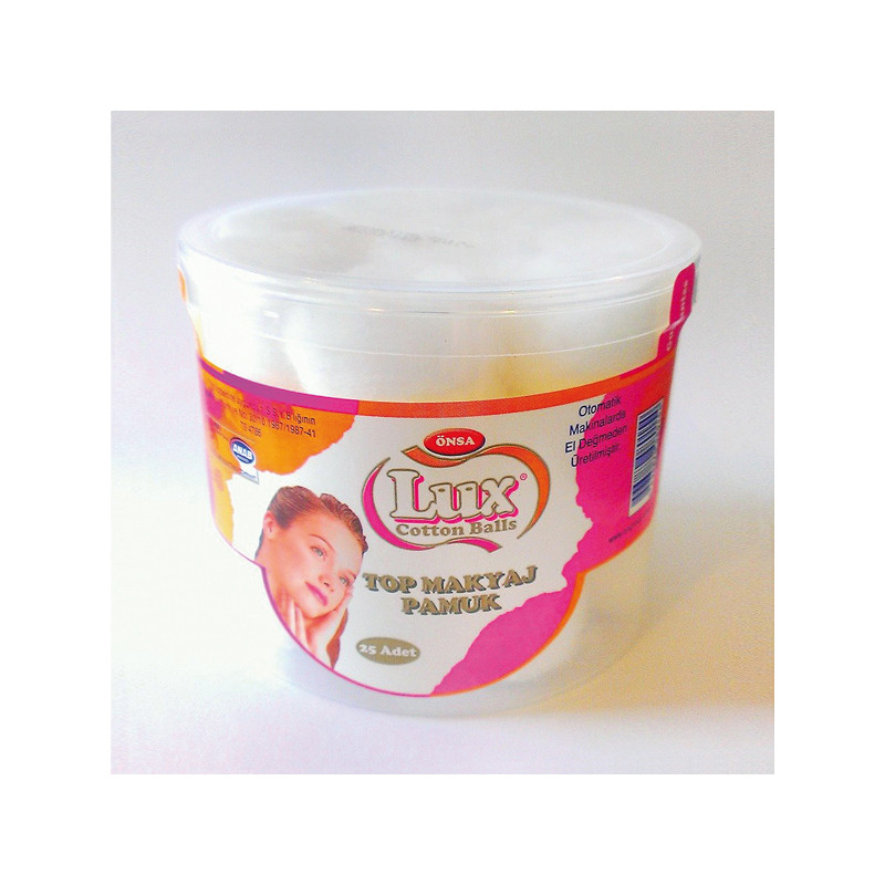 Bifull Bouteille de 25 Boules de Coton Lux