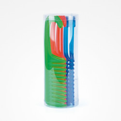 Bifull Bote Peignes Crochet Douche 12 Unds.