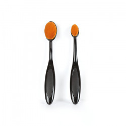 Bifull Brov Pack 2 Oval Makeup Brushes
