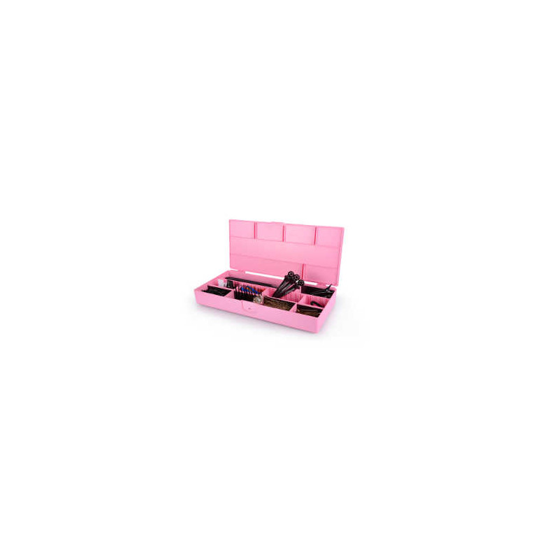 Bifull Boîte d'Outils de Coiffure Rose