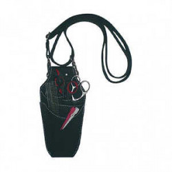 Bifull Trousse en Cuir Noir