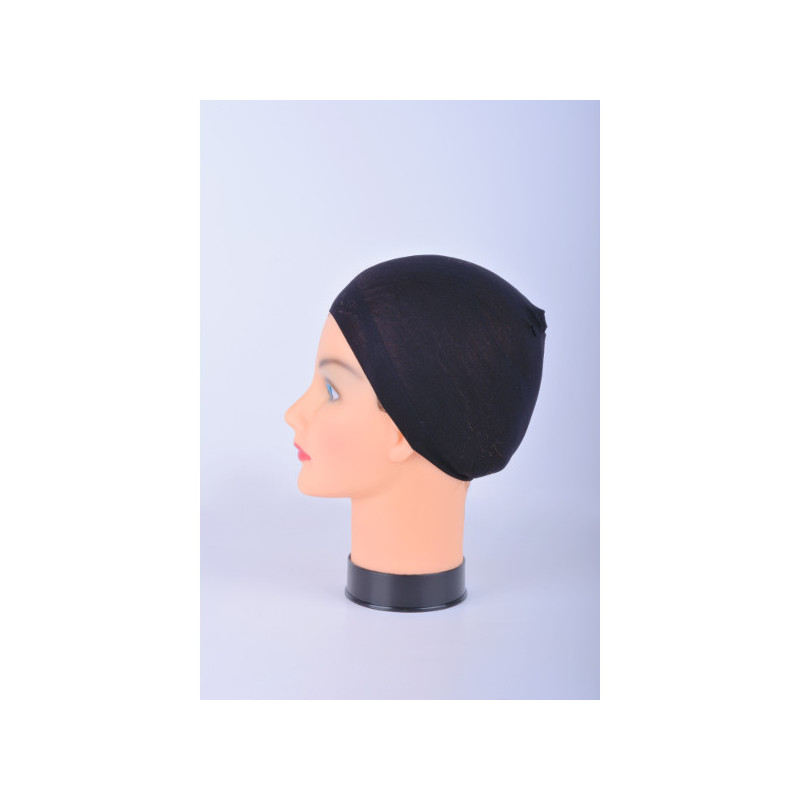 Bifull Casquette Perruque Bande Large Noir