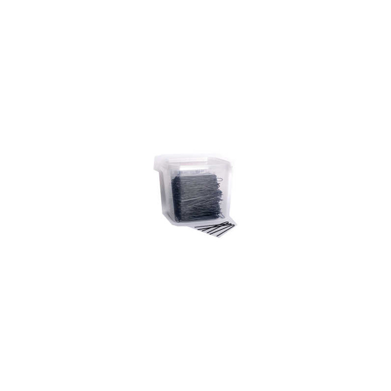 Bifull Bun Clip Black 67 Mm 1000 grs.