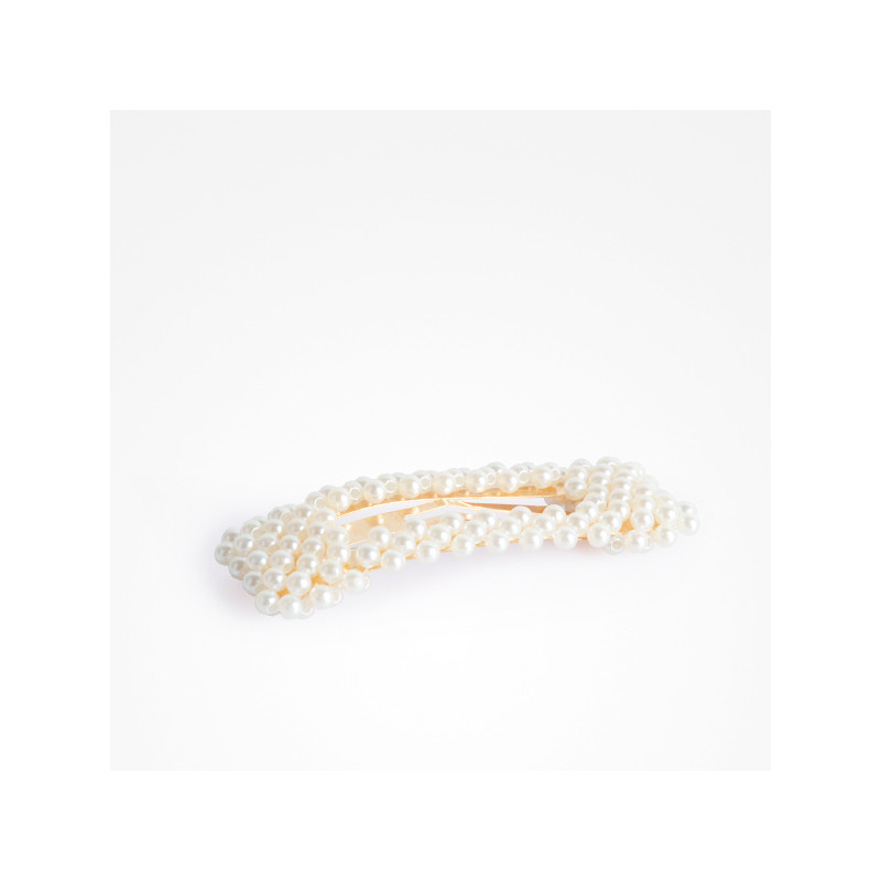 Bifull Fermagli per capelli con perle quadrate alla moda
