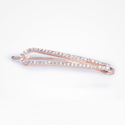 Bifull Dekorierte Haarnadeln Diamonds Drop Kupfer