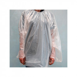 Bifull Kimoponcho Polyéthylène Blanc Taille M (PACK 25 Unités)