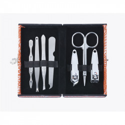 Bifull Kit de Manucure 7 Pièces Orange Écailles