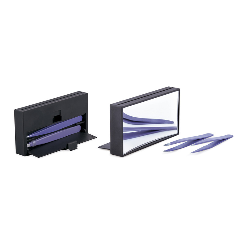 Bifull Kit Épilation See Detail Miroir 10x Et 2 Pinces