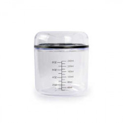 Bicchiere Misuratore Bifull con Coperchio 240 ml