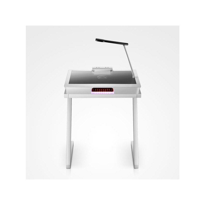 Bifull Tavolo da Unghie Aspiratore Luci LED