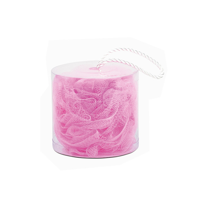 Bifull Mimos Spugna da Bagno Rete Rosa