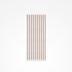 Bifull Bâtons en Bois Manucure Orange Stick 120