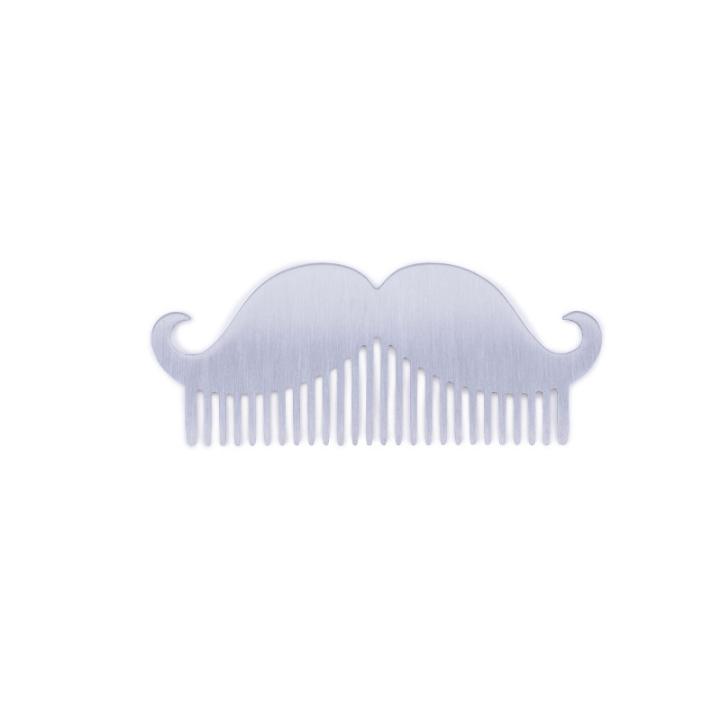 Bifull Beard-Mustache Comb Metal Hardy Folk