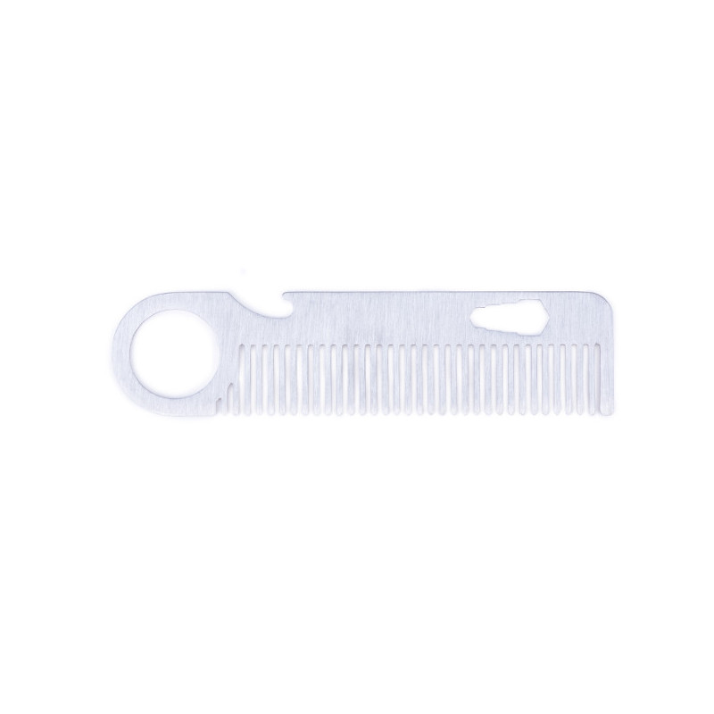 Bifull Beard-Mustache Comb Metal Hardy Rock