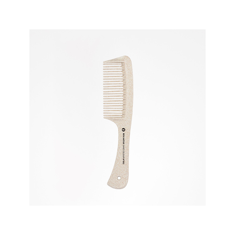 Bifull Peine Escarpidor Púas Curvas Ren Natur Sand Colour Comb N.02