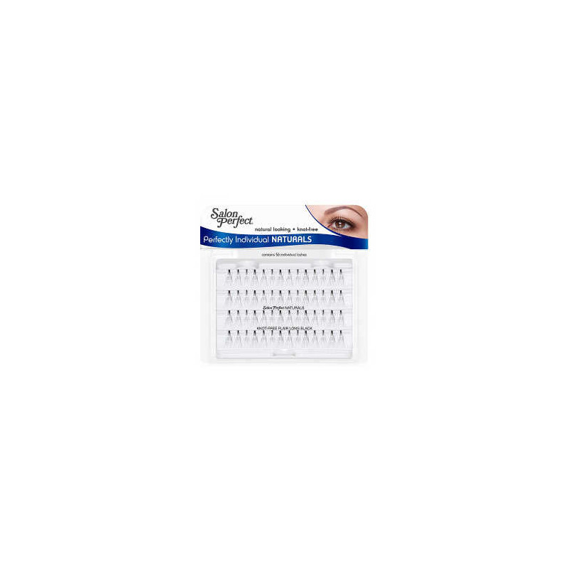 Bifull Natural Individual Eyelashes Long Black (No Knot - Perfectly Individual)