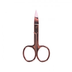 Bifull Pink Bronze Ciseaux Manucure Courbés 9,3cm