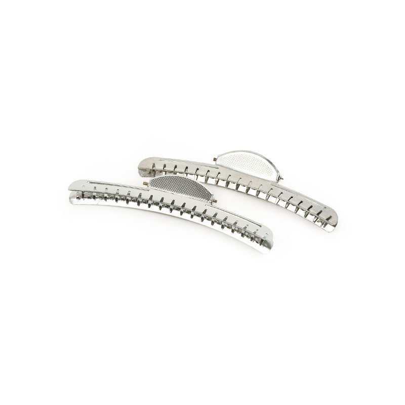 Bifull Pinza Grapa Para Ondas Plata Pack 6uds