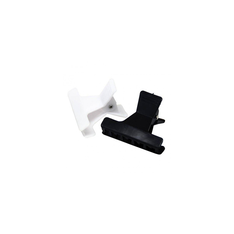 Bifull Petite Pince Agrafe Blanche/Noire 12 pcs.