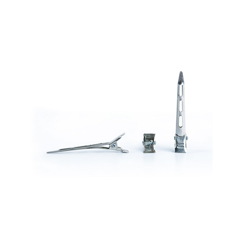 Bifull Metal Ruler Clips 63 Mm 10 Pcs