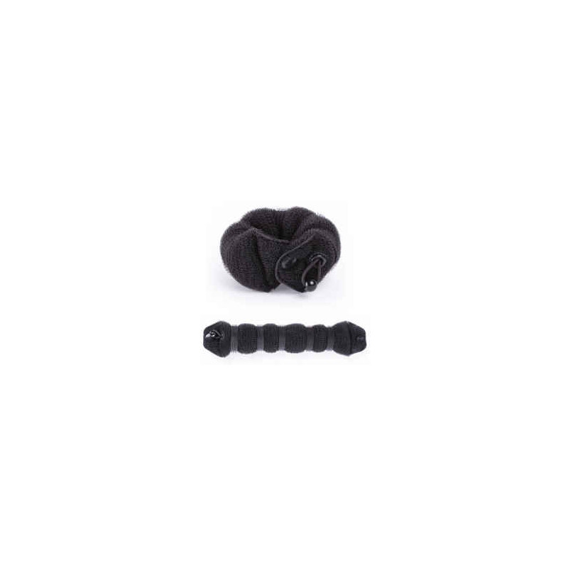 Bifull Rembourrage Chignon Grand Noir