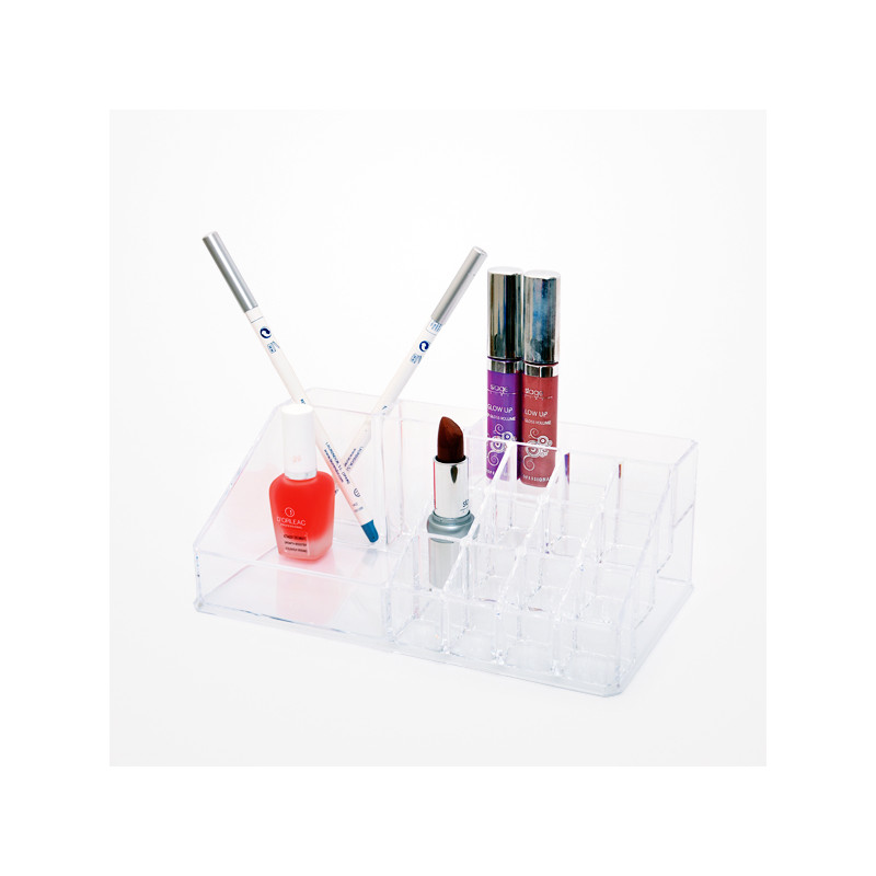 Bifull Secretary Grande Organizer Estetico Trasparente