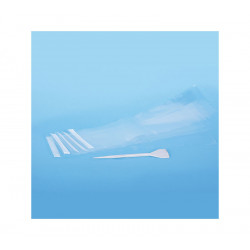 Bifull Set 100 Feuilles Transparentes avec Spatule pour Mèches