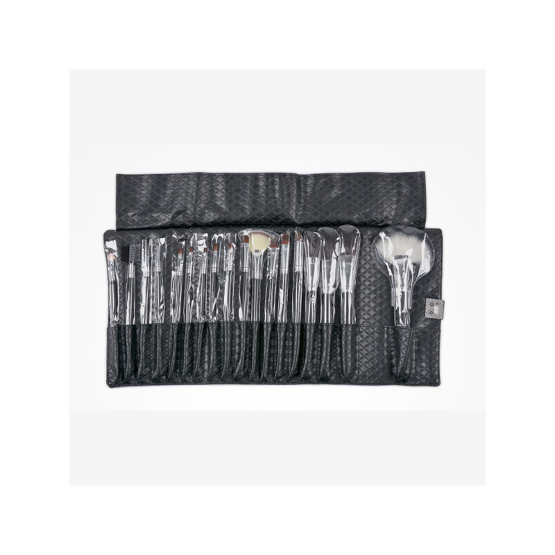 Bifull Set 18 Pinceaux en Cuir Cleissy Noir Bifull Set 18 Pinceaux en Cuir Cleissy Noir
