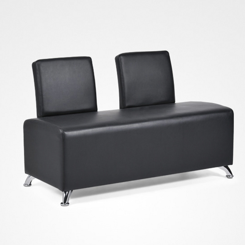 Bifull Fauteuil d'Attente Double Selene Double Noir