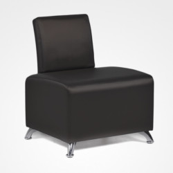 Bifull Fauteuil d'Attente Selene Noir