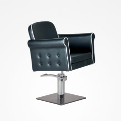 Bifull Fauteuil Coiffeuse Casey Pied Carré (pompe Hydraulique)