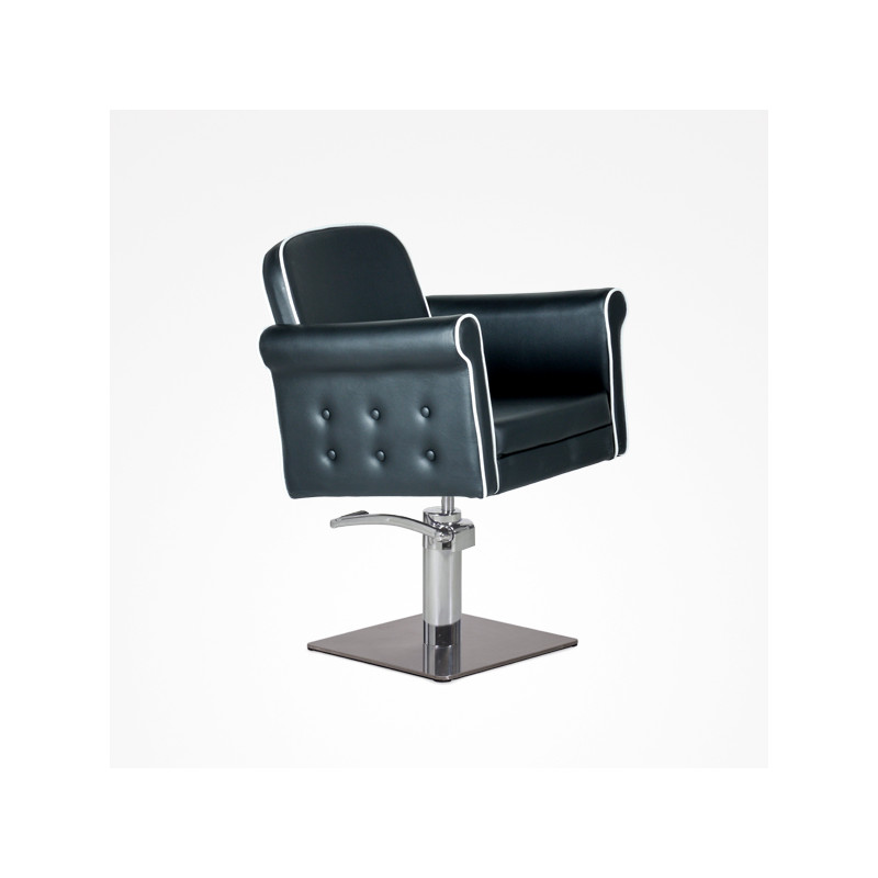 Bifull Fauteuil Coiffeuse Casey Pied Carré (pompe Hydraulique)
