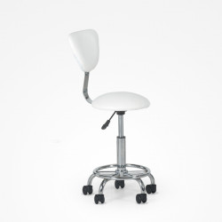 Bifull Tabouret Esthétique Hedda Blanc