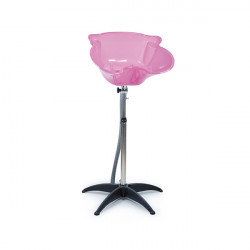 Bifull Tuile Portable avec Pied Lavage Rose