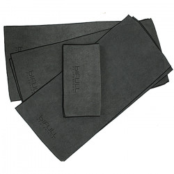 Asciugamano Bifull Nero 75 X 35 Cm 6 pz.