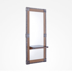 Bifull Square Toeletta Legno e Metallo Varys + Leja