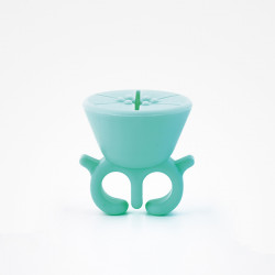 Bifull Topfinger Green Anneau Support Émail