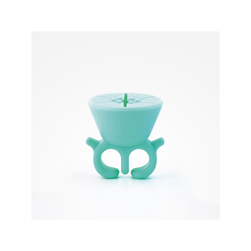 Bifull Topfinger Green Anneau Support Émail