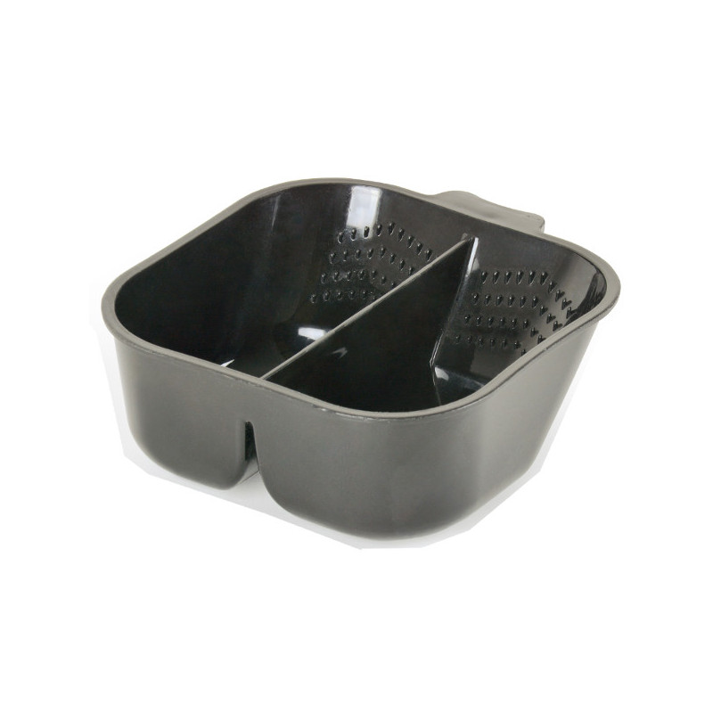 Bifull Tuik Ciotola Doppia Miscelazione Tinta Nera 700ml