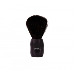 Bifull Brosse à Raser Manche Plastique Cheveu de Cheval Noir Shaving Brush
